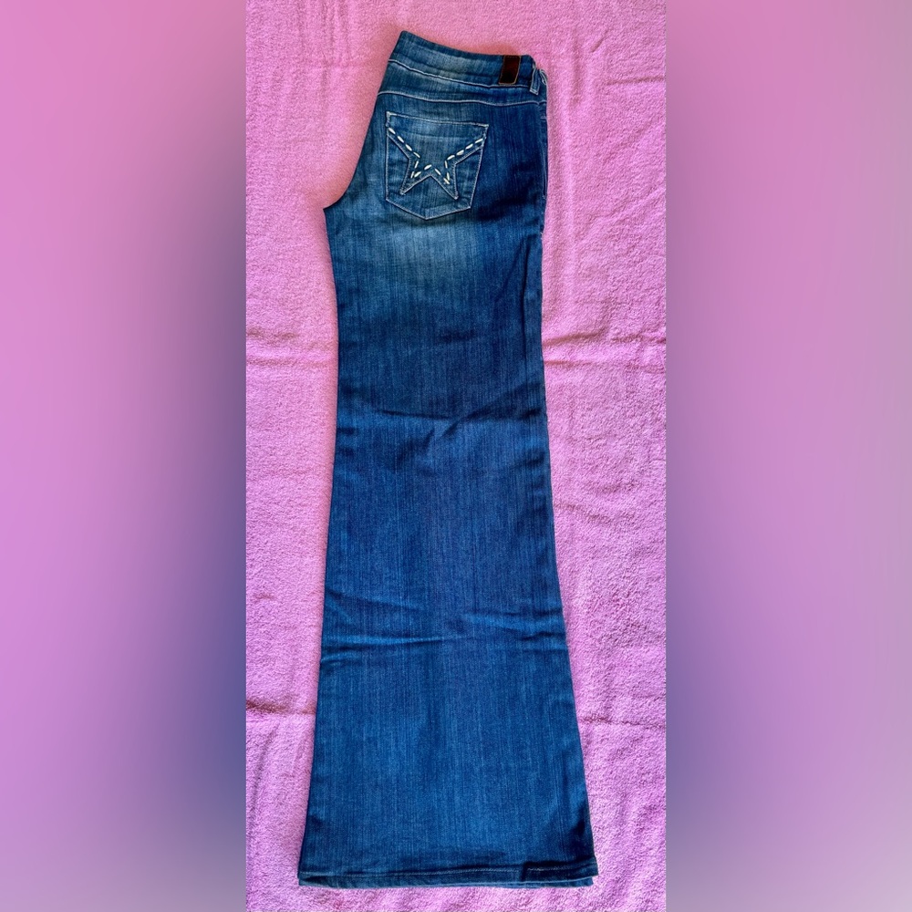 Peoples Liberation low rise wide leg trouser jeans size 25